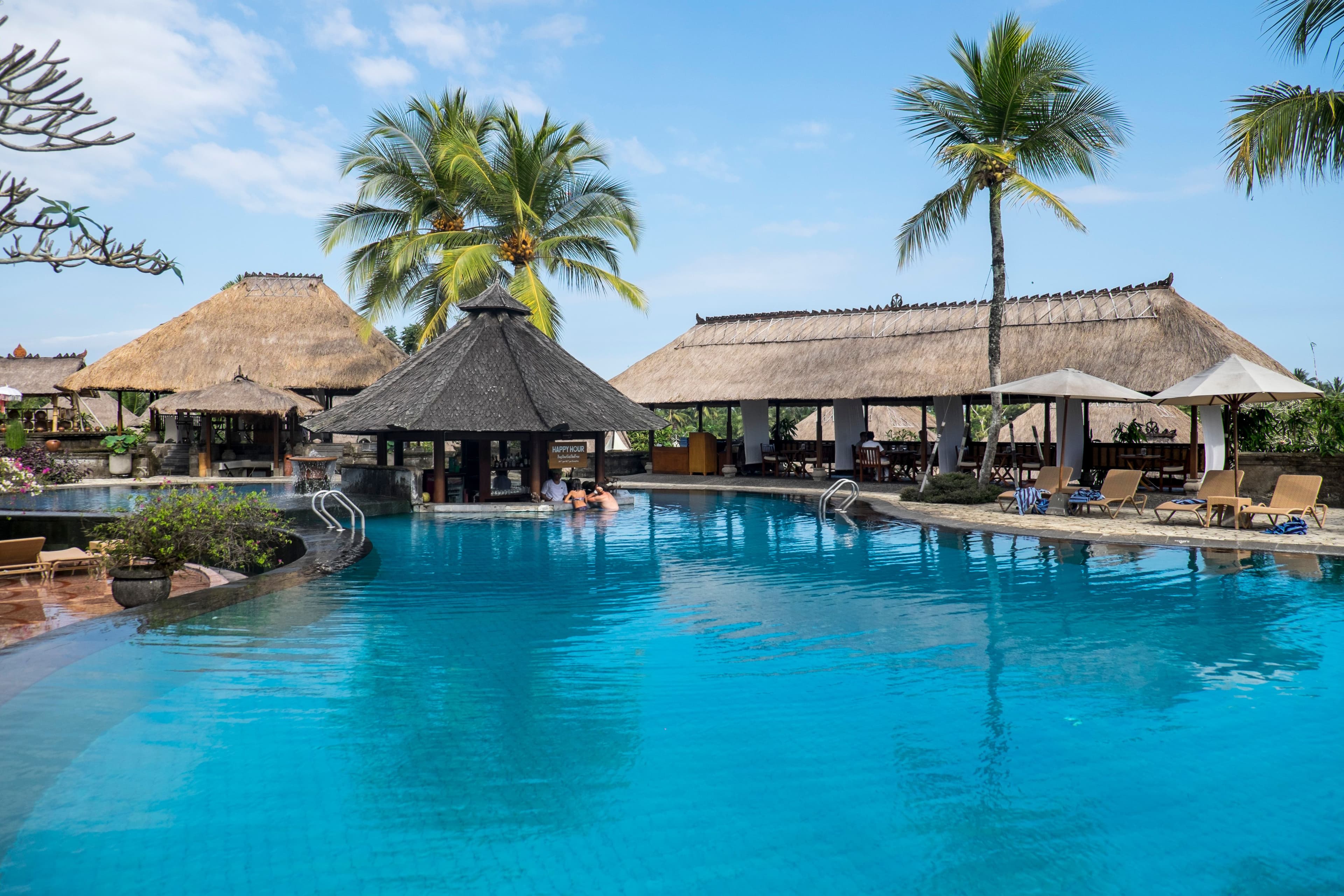 Ocean view at the resort